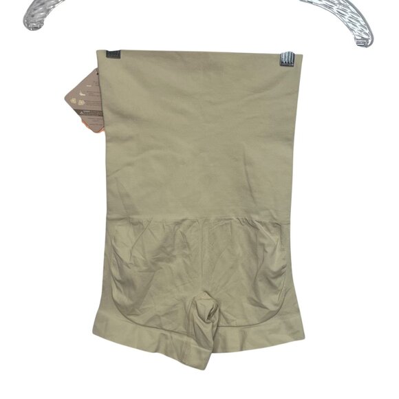 FeelinGirl Shapewear Shorts Girdle Eco-Friendly High-Waisted Tan Size XS/S New - Picture 2 of 10